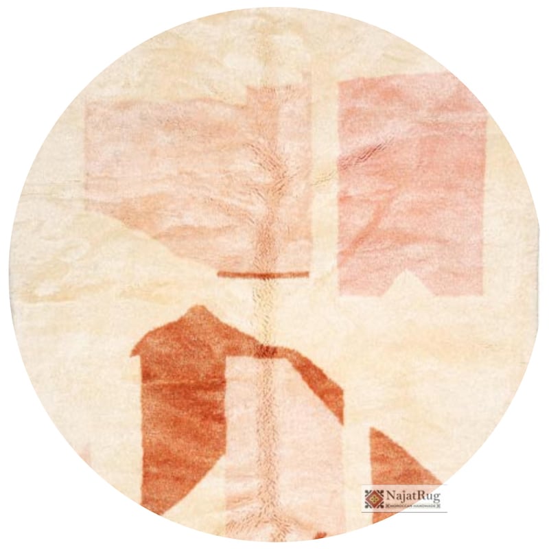 Beni Mrirt Rug Round - Etsy