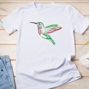 Hummingbird Embroidery Design , 3 Sizes. - Etsy