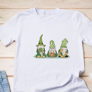 St. Patricks Day Gnomes Embroidery, 5 Sizes, Instant Download. - Etsy