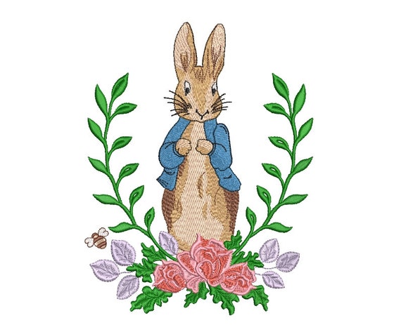 Peter Rabbit Embroidery Design, Hare Embroidery, 5 Sizes. - Etsy