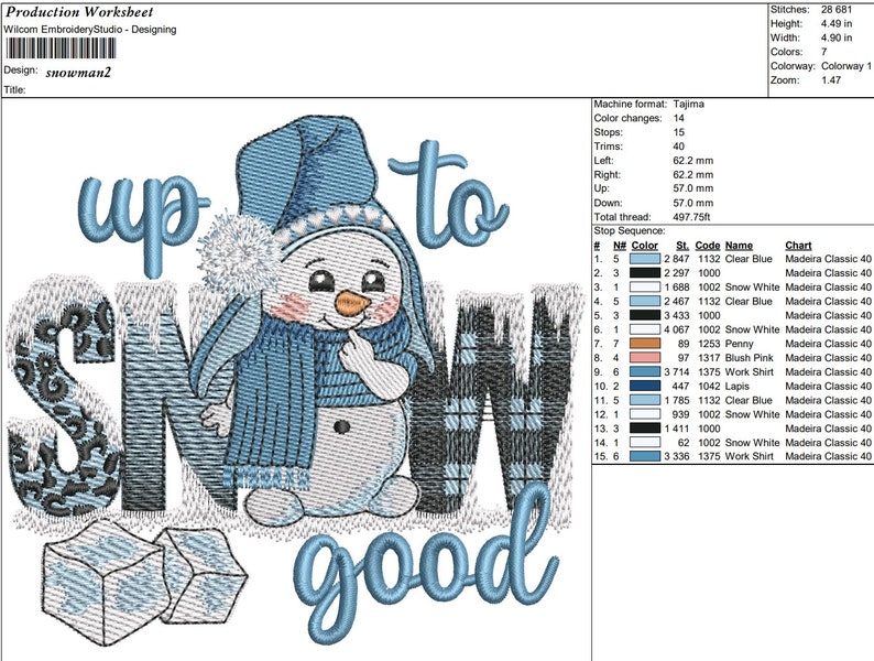 Snowman Machine Embroidery Design , Winter Embroidery, up to Snow Good ...