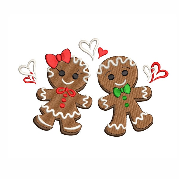 Gingerbread Embroidery Pattern - Etsy