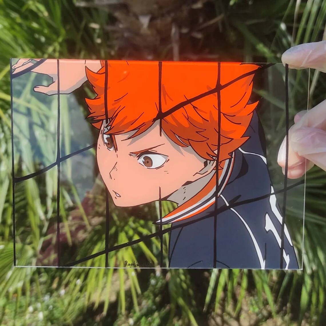 Custom ANIME Glasspainting Etsy