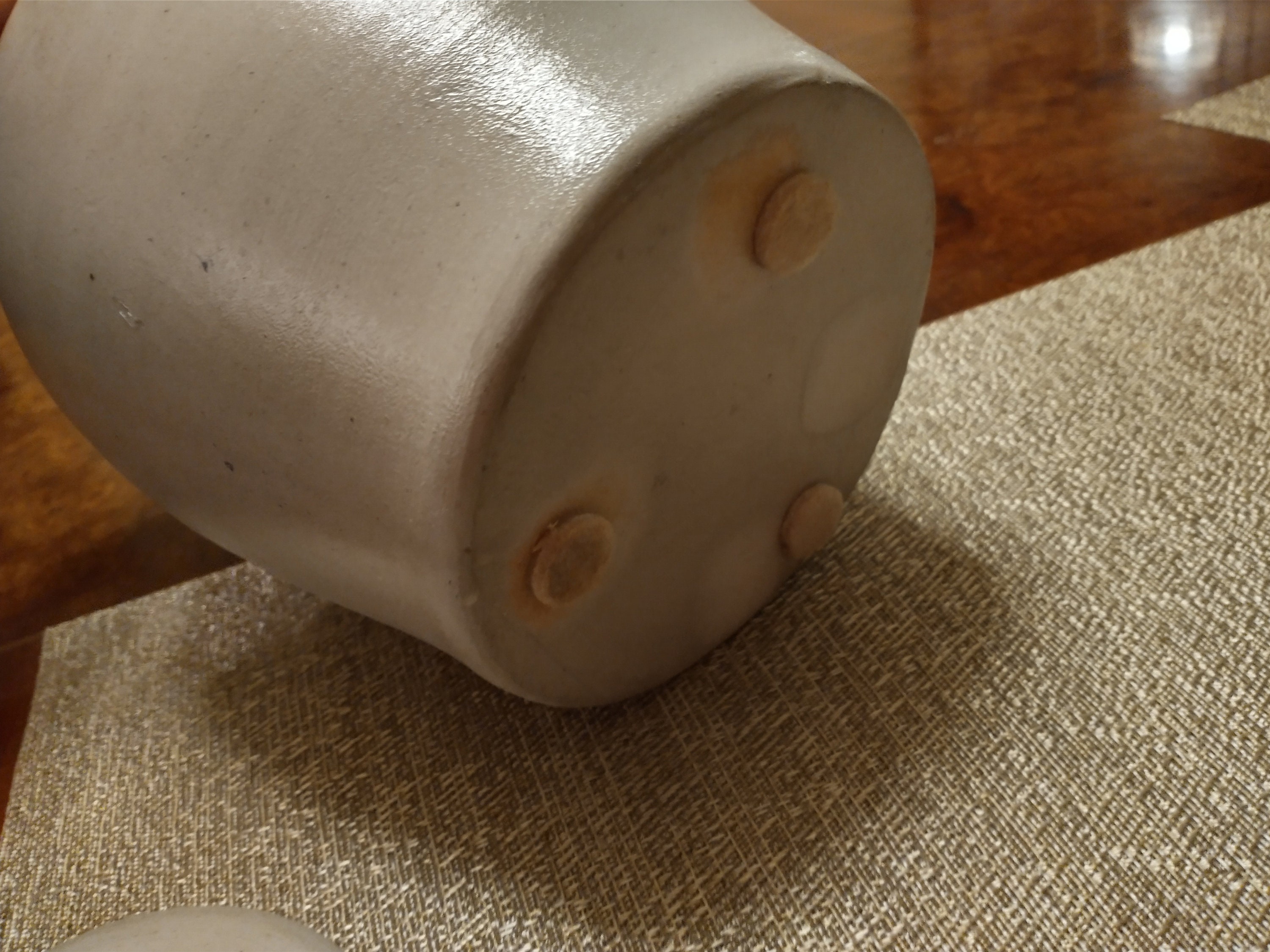 Vintage Rockdale Union Pottery Cookie Jar With Lid Heart Design 1991 Etsy