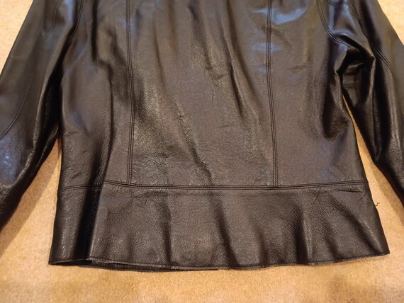 Vintage Studio JPR Women's Black Leather Jacket S… - image 6