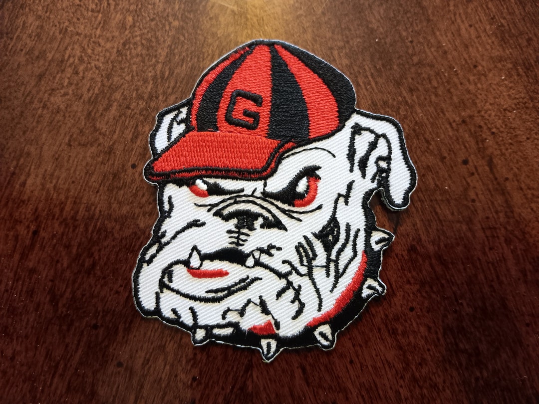 Georgia Bulldogs NCAA College School Logo Embroidered Iron On Patch