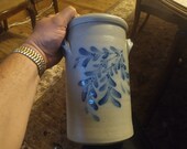 Vintage Rowe Pottery Works Wine Chiller Floral Design 2002