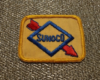 Vintage Sunoco Gas Station Patch