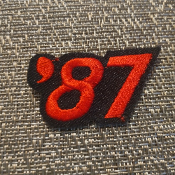 Vintage '87 Patch Year Patch