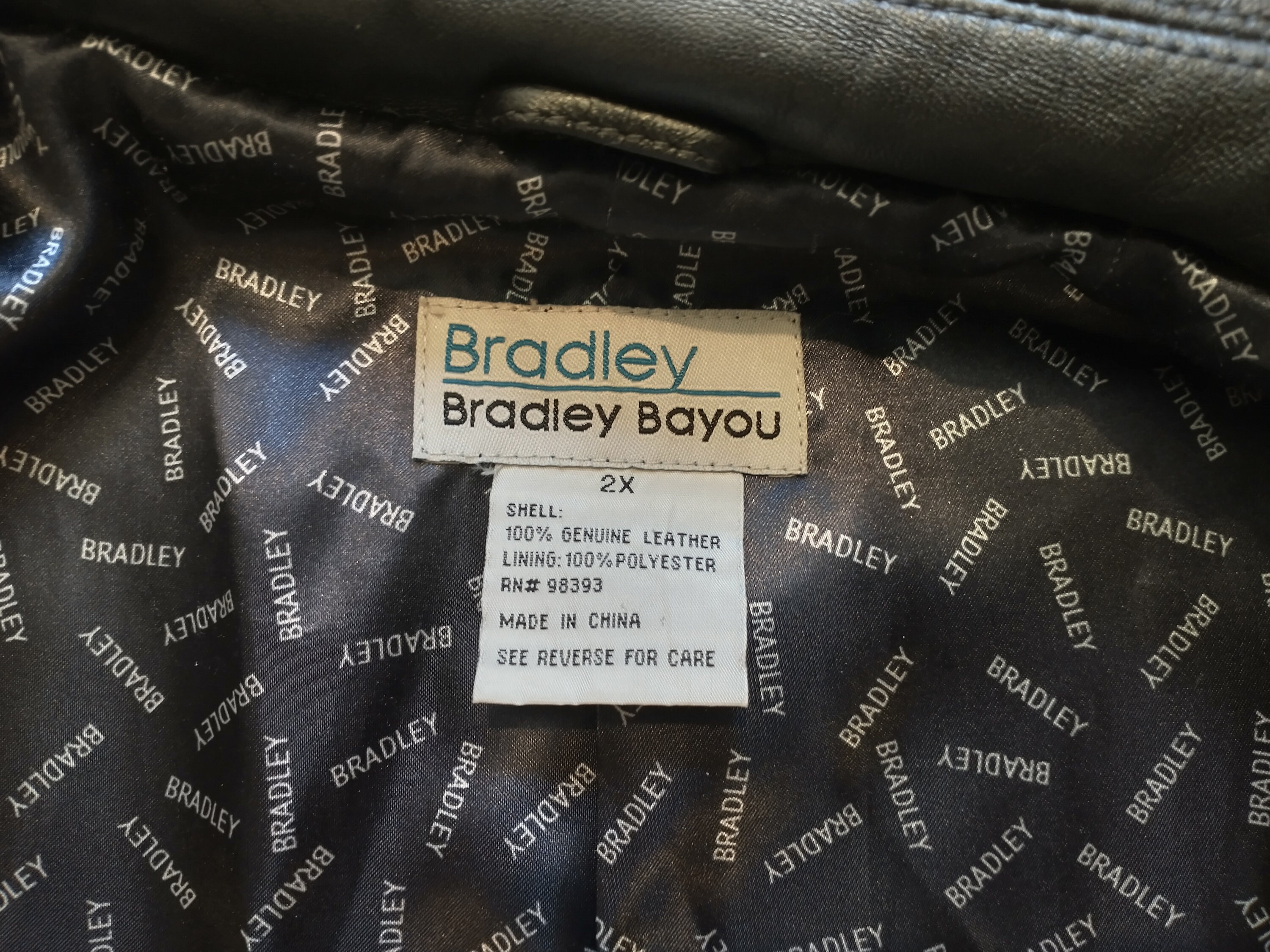 Bradley bayou top leather jacket