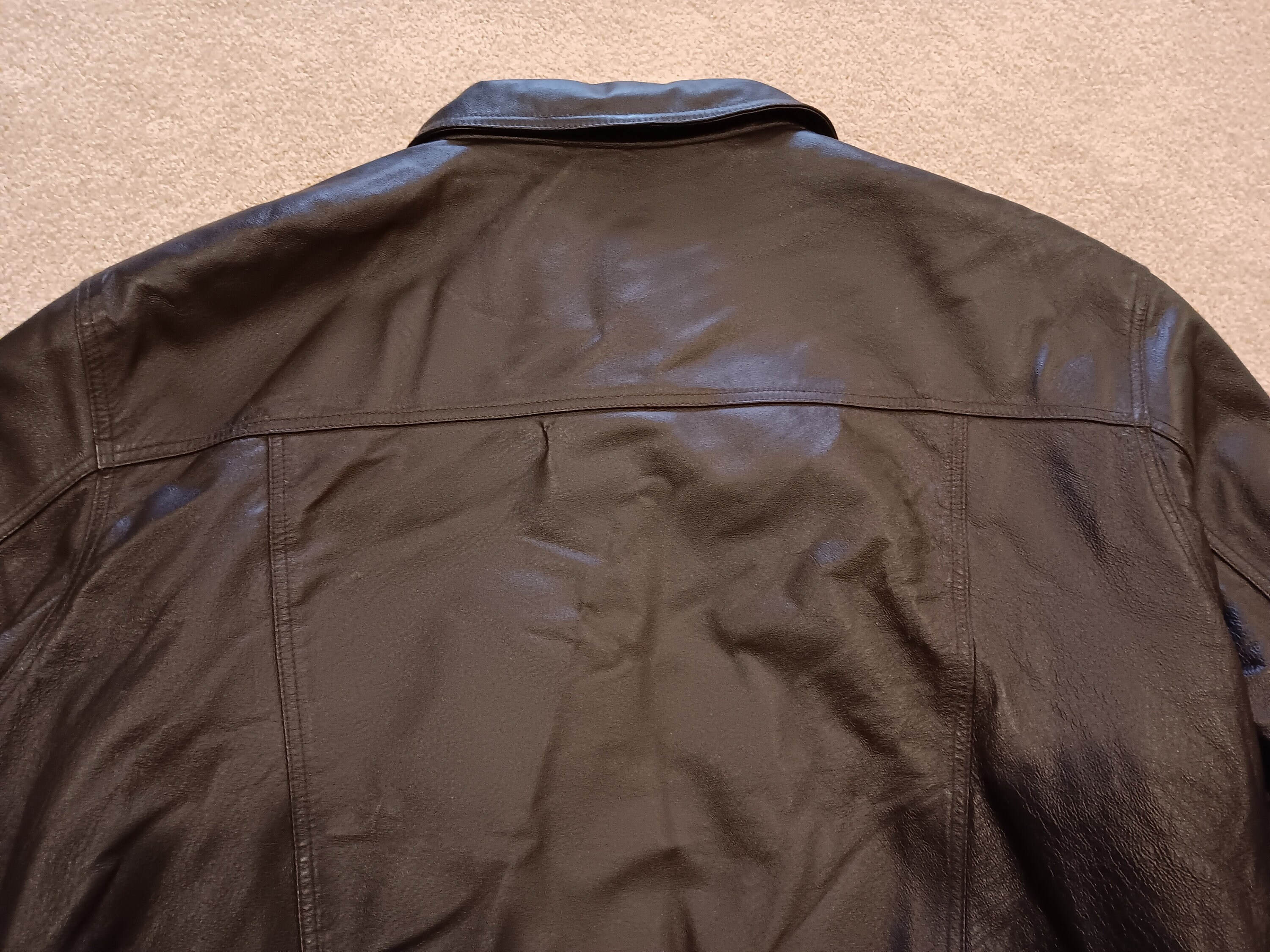 Vintage Susquehanna Trail Black Leather Coat Men's XXL - Etsy