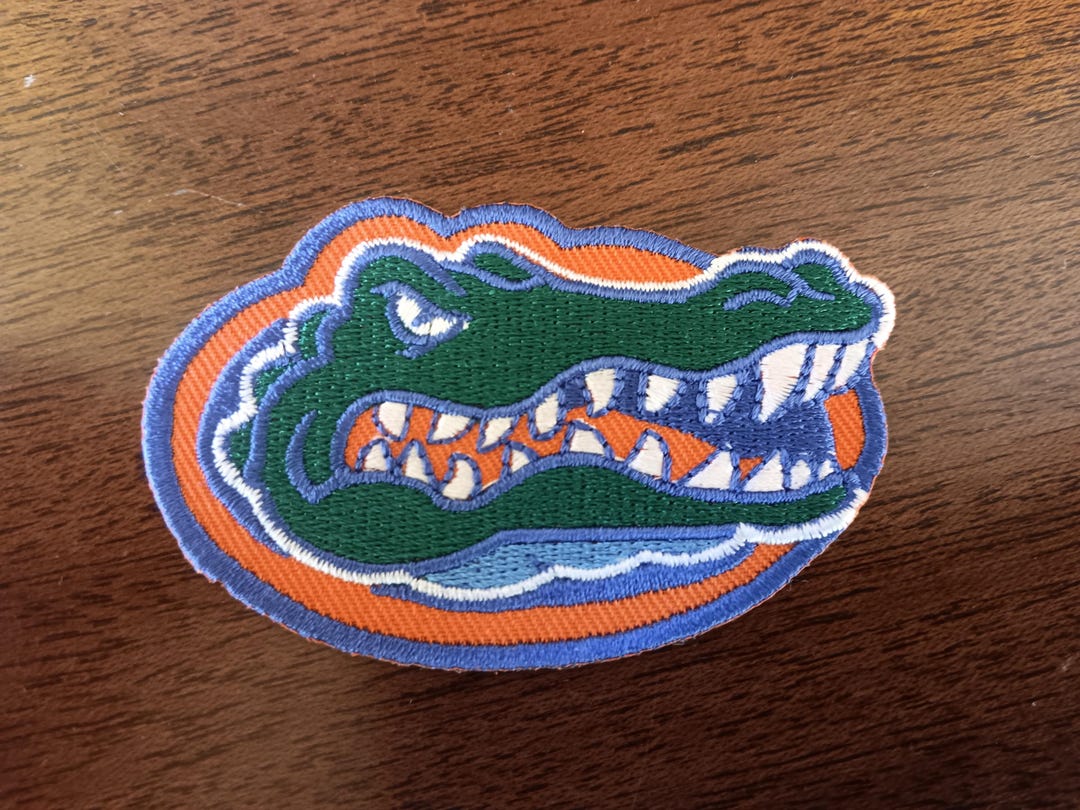 thumbnail image 2 of Huge 9.5" Florida Gators Embroidered Iron-On Patch – Unisex XL, NCAA Regular Season 2 of 6