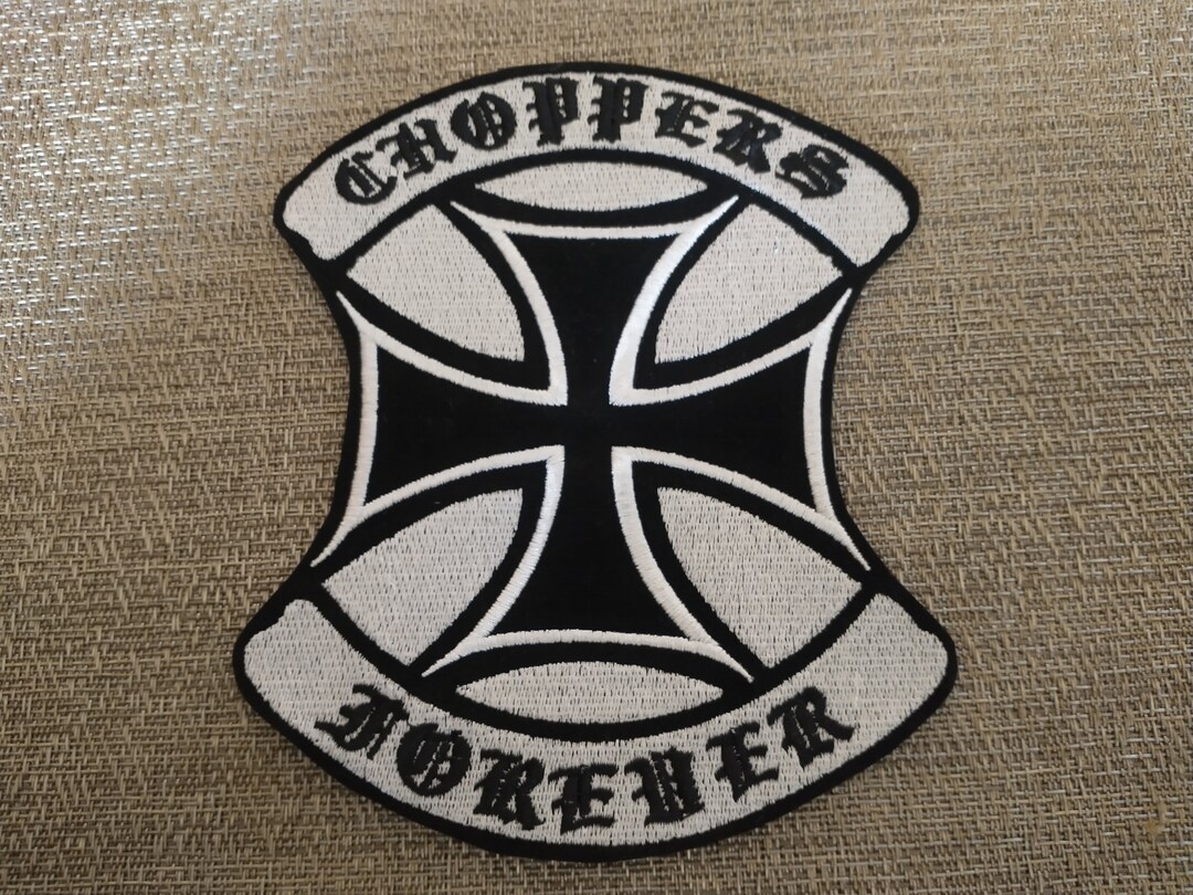 Vintage Large Choppers Forever Patch Etsy