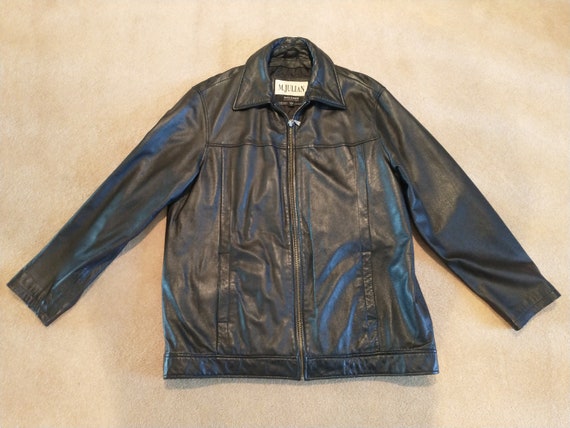 LVC Leather Bomber Jacket // size L — Mello and Sons