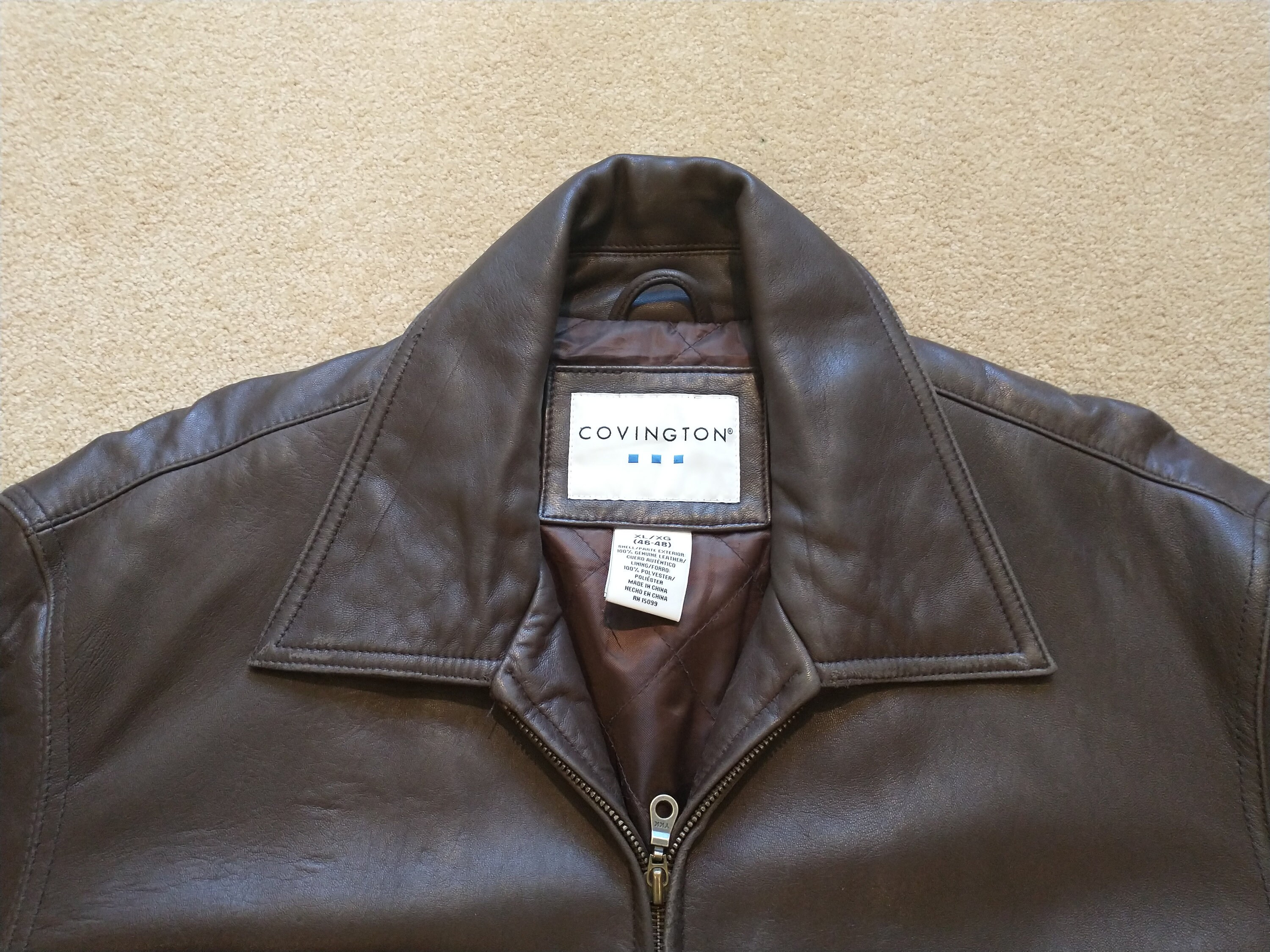 covington leather jacket
