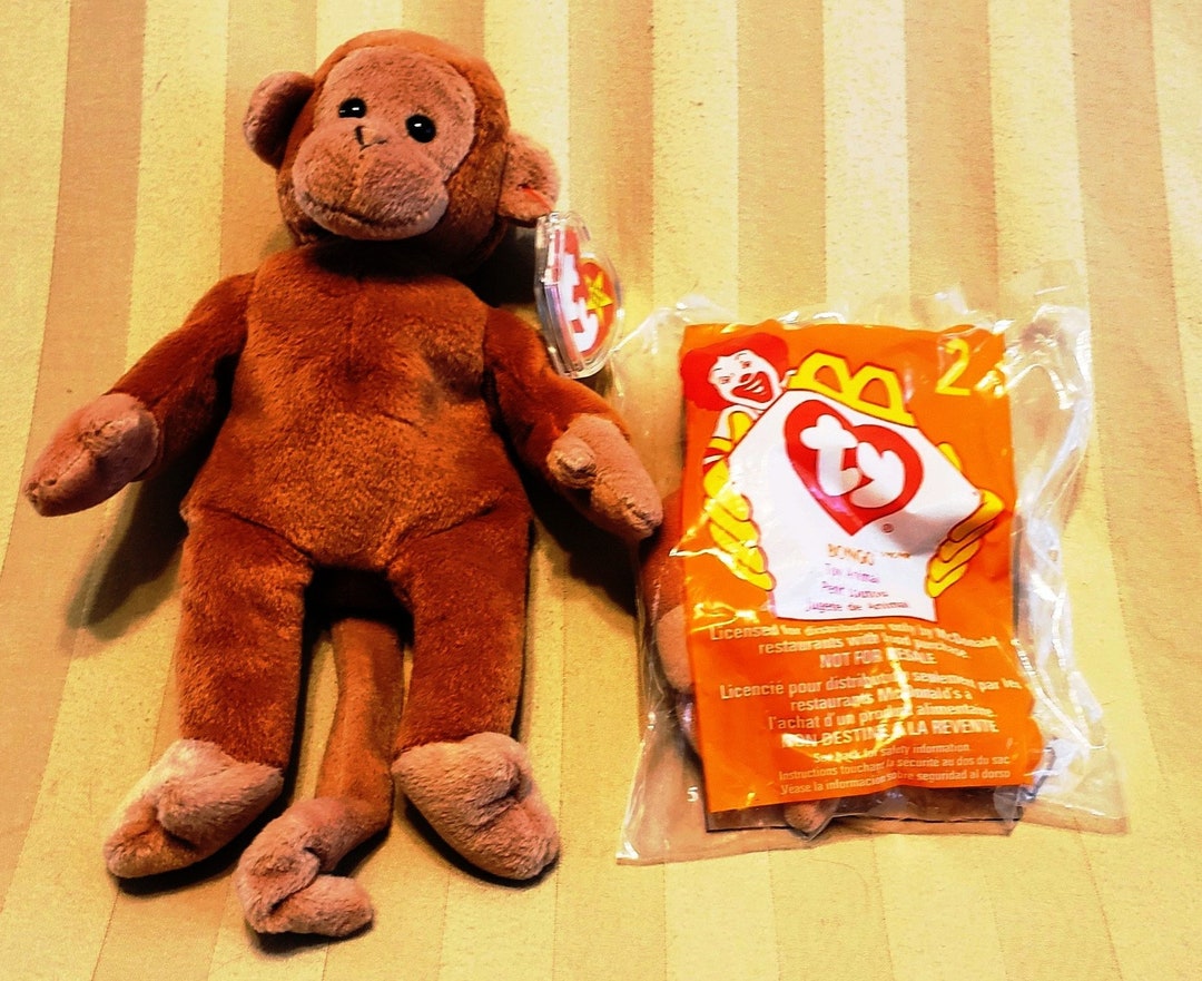 Bongo Beanie Baby & Mcdonald's Bongo - Etsy