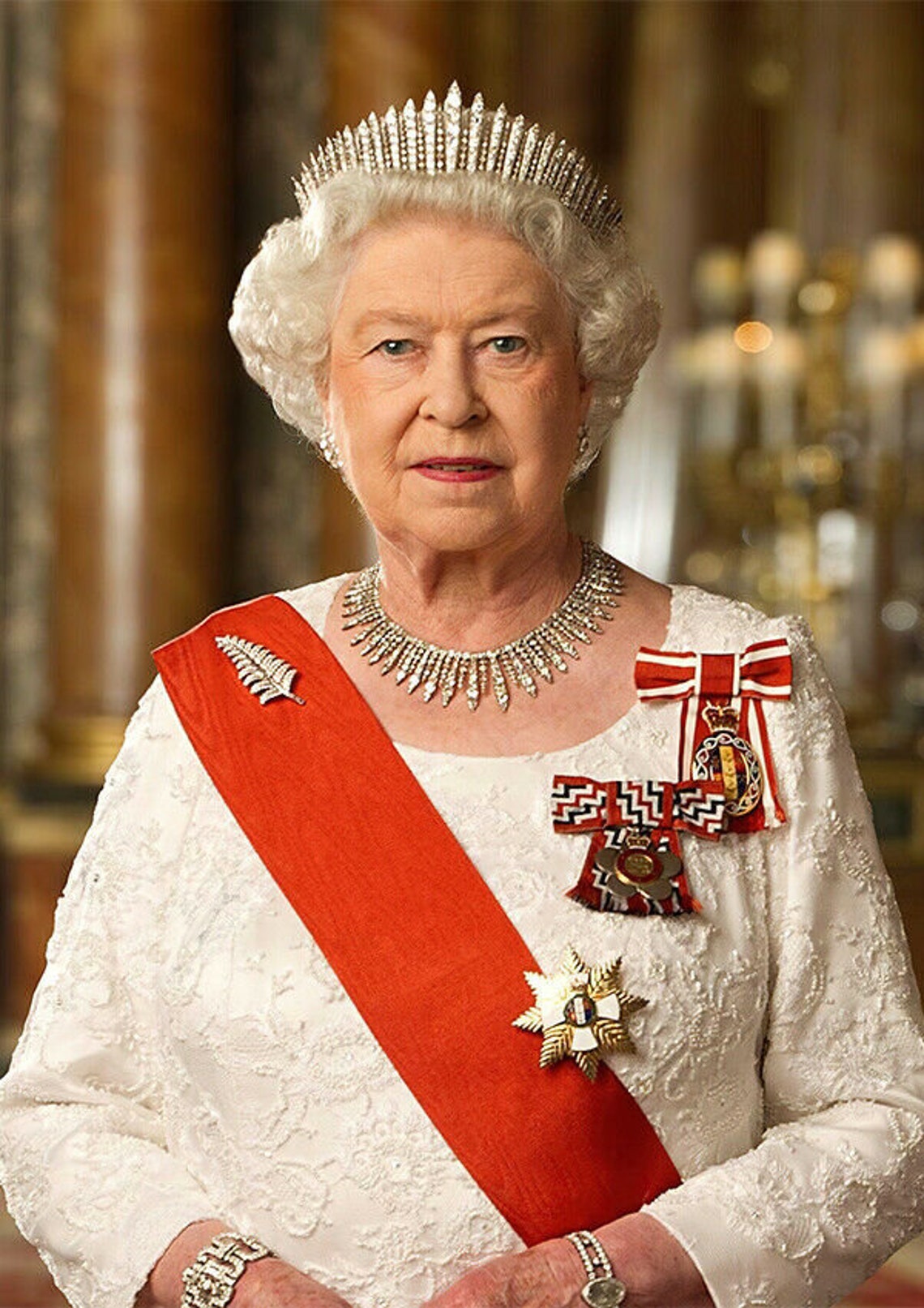 HM Queen Elizabeth Platinum Jubilee Celebration Poster Style 1