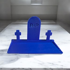 Magic: The Gathering Cementerio de cartas / MTG / Pila de descarte / Accesorio para juegos de cartas Azul