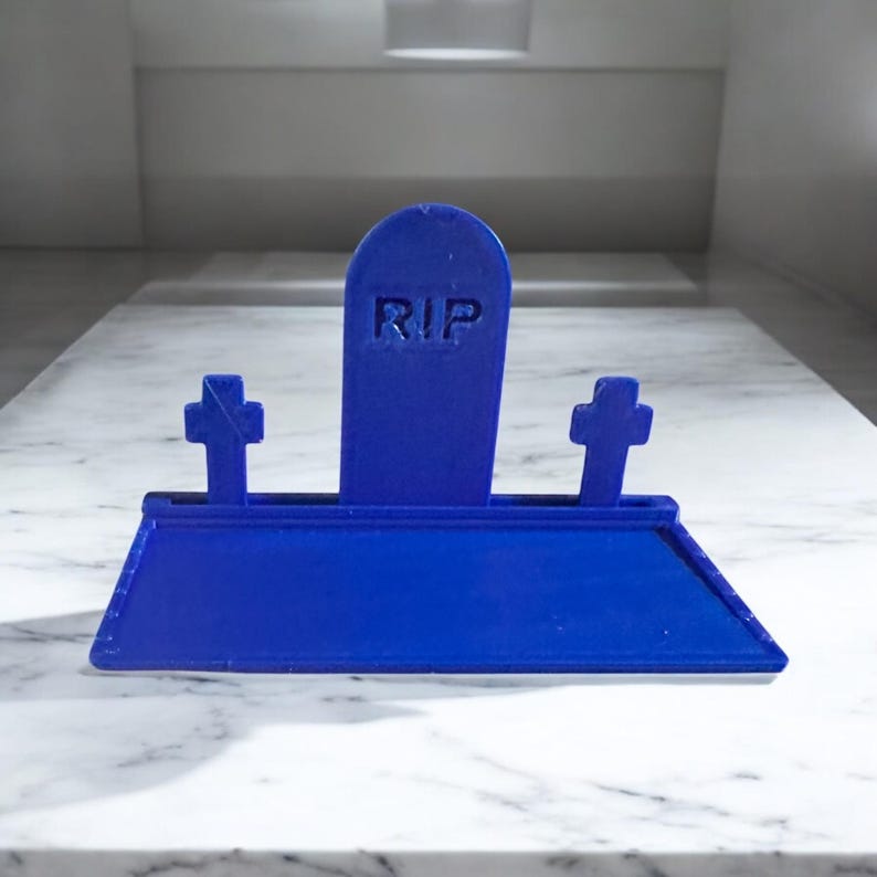 Magic: The Gathering Cementerio de cartas / MTG / Pila de descarte / Accesorio para juegos de cartas Azul