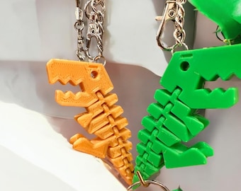 Articulated Dinosaur Keychains | T-rex keychains