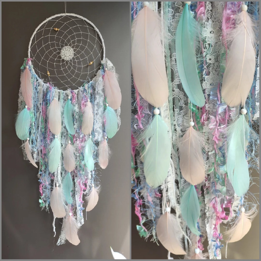 Boho Large Dream Catcher Wall Hanging Boho Dreamcatcher - Etsy