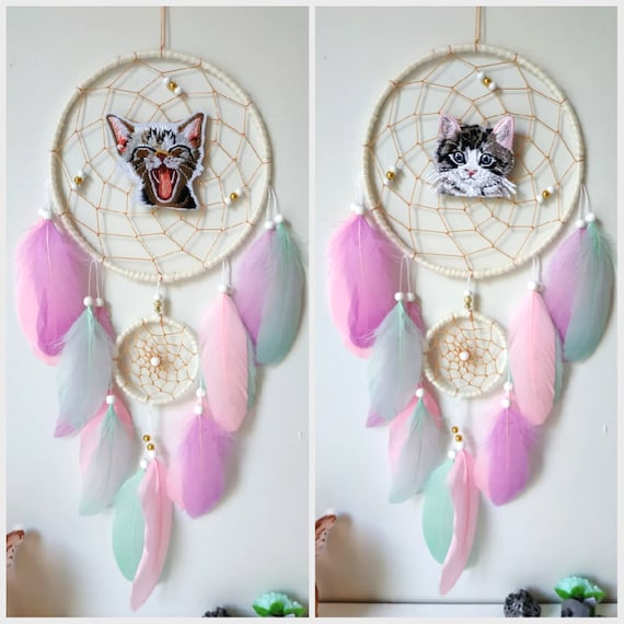 Kawaii Neko Hanging Hooks - Pastel Kitten  Hanging hooks, Hanging, Kawaii  accessories