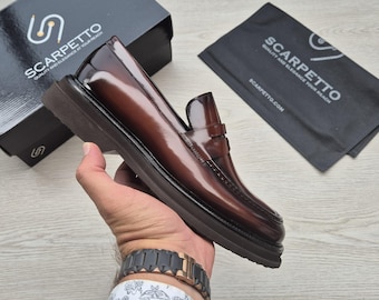 Napoli Patent Leather Penny Loafer