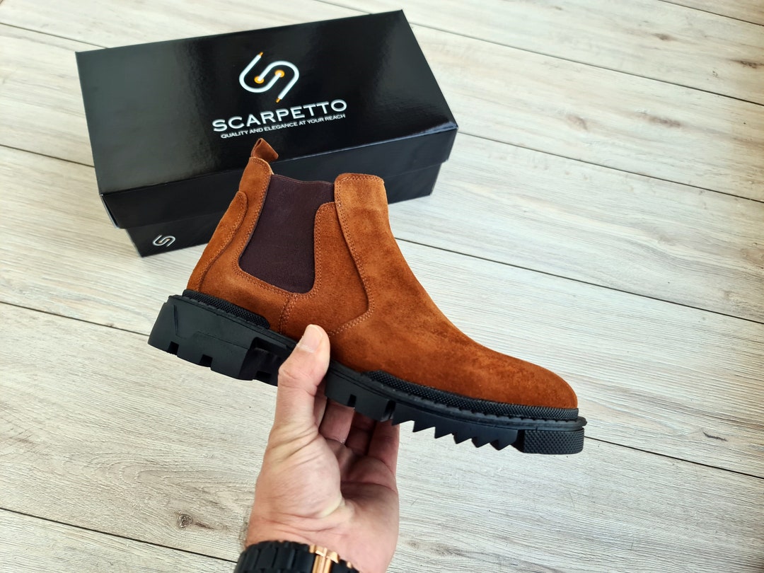 ジョージクレバリー TOBACCO SUEDE LEATHER SOLE 6E ジョージクレバリー TOBACCO SUEDE LEATHER SOLE 6E