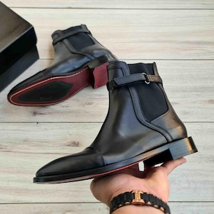 Men&#39;s Chelsea Leather Boots | Full Grain Leather