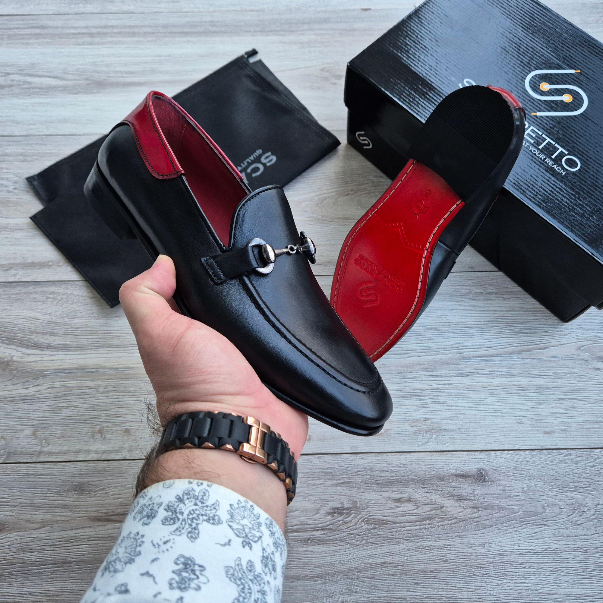 Premium Leather Men's Loafer | Handmade Slip-On Dress Shoes for Men | Genuine Leather Casual Shoes for Party Prom Wedding