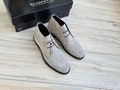 Handmade Beige Suede Chukka Boots: Men's Leather Derby Ankle Boots