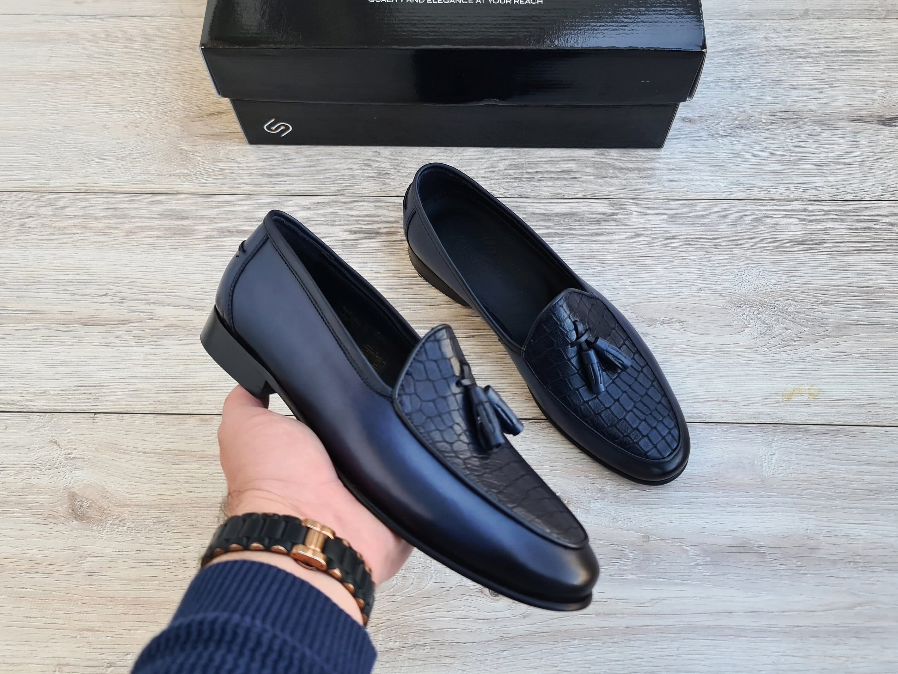 Wholesale GENUINE LEATHER loafer school shoes child boy kids other shoes  designers black kid shoes for children From m.