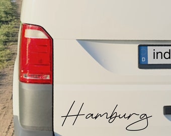 Camper/ Autoaufkleber Name - personalisierbar