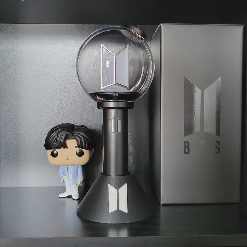 BTS Army Bomb (V4 Edition) Lightstick Stand - Etsy