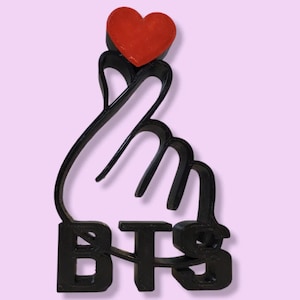 BTS Kpop Finger Heart Decoration