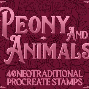 40 High-Resolution Neotraditional Tattoo Stencils | Procreate Tattoo Stamps | Instant Download | Unique Designs for Artists