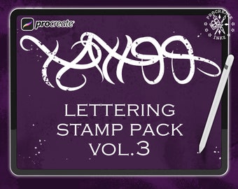 100 Premium Tattoo Flash Procreate Stamps | High-Res Digital Stencils Bundle | Professional iPad Brushes for Tattoo Artists