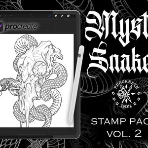 Procriar Cobras vol. 2 | Procriar selos | Flash de tatuagem | Procriar flash | Procriar tatuagem | Estêncil de tatuagem | Pacote Procriar