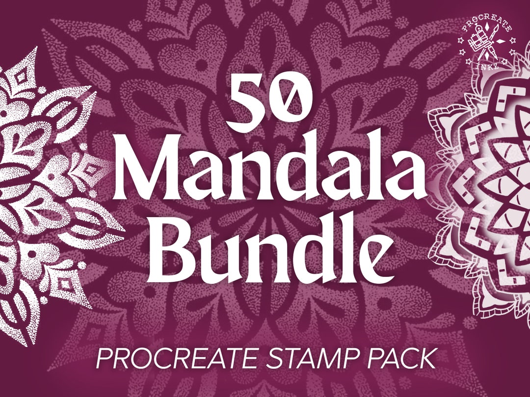 Procreate Mandala | Procreate Stamps | Tattoo Flash | Procreate Flash ...