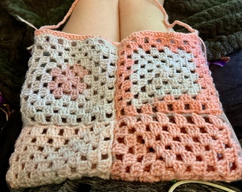 Granny Square Crochet Bag Pattern