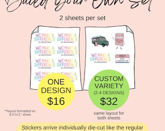 One Design or Variety (2–4 Designs) | Custom 2 Sheets Minimum | Clinical Research | Sarcastic | Team