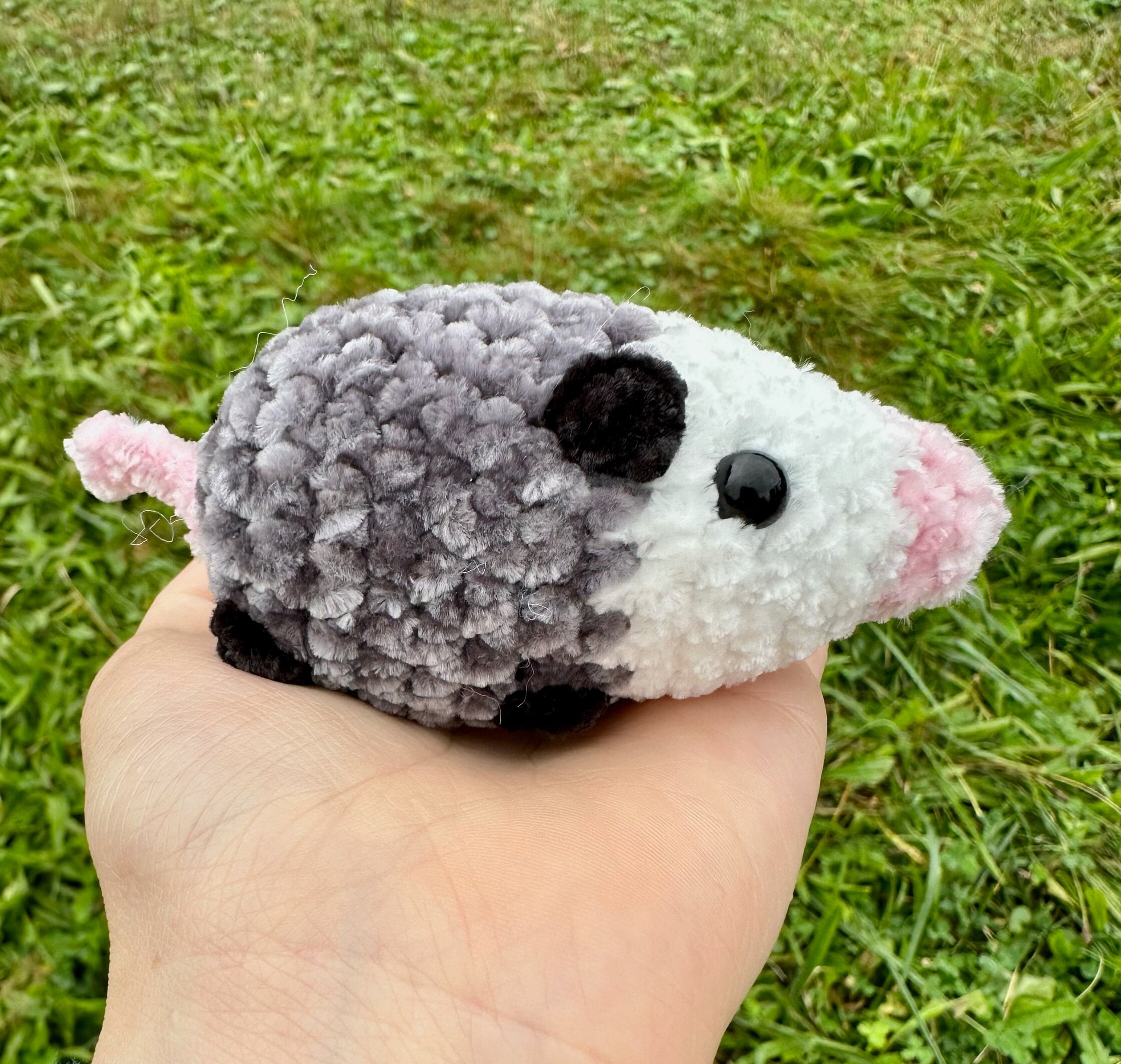 30 Opossum Crochet Patterns for Cute, Quirky Amigurumi Projects 29 No-Sew Opossum Crochet Pattern PDF