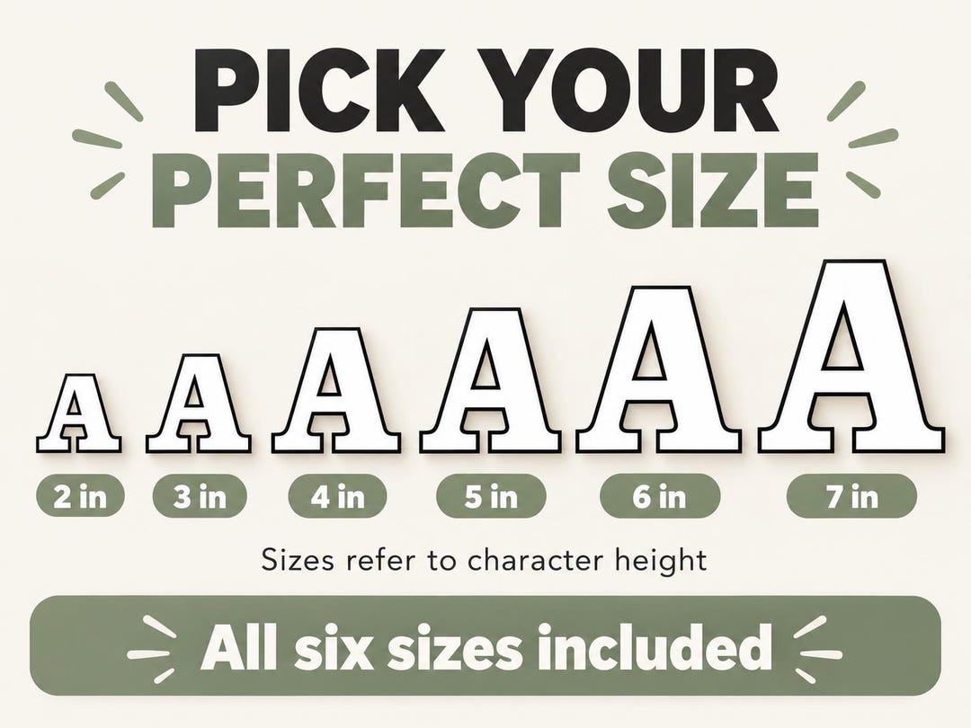 Printable Alphabet Letters Numbers, 2–7 Inch Outline Templates, A4 and ...