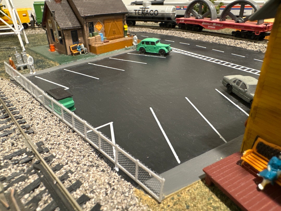 HO Scale Chain Link Fence Etsy