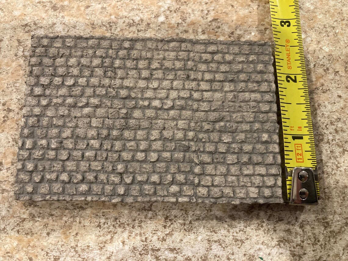 N Scale Retaining Wall Section - Etsy