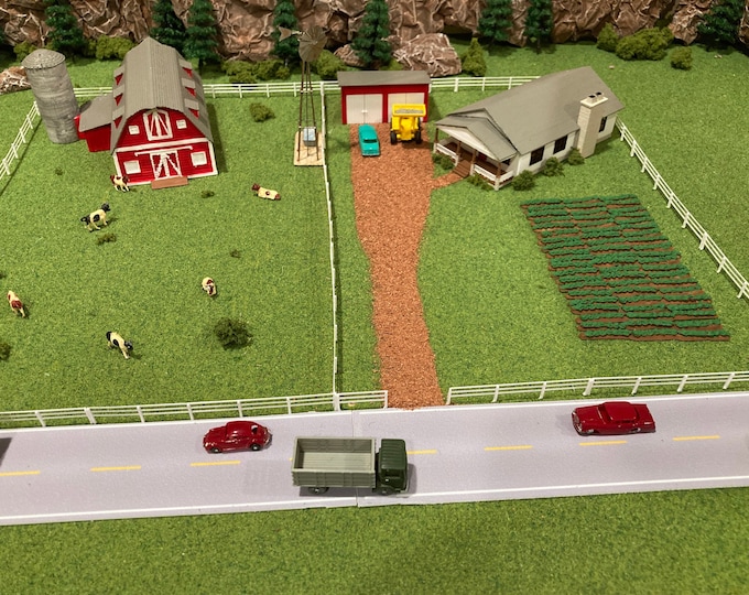 N Scale Farm Set Etsy