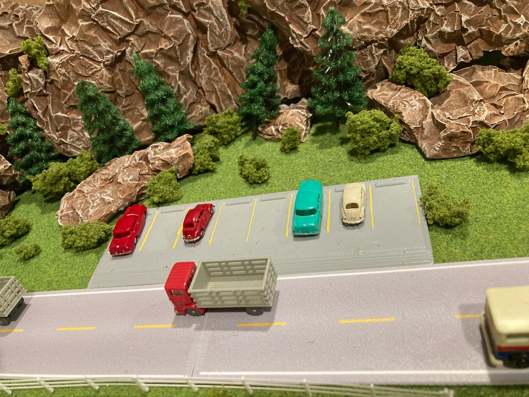 N Scale Parking Lot Etsy