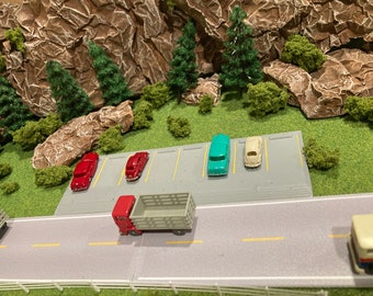 N Scale Parking Lot