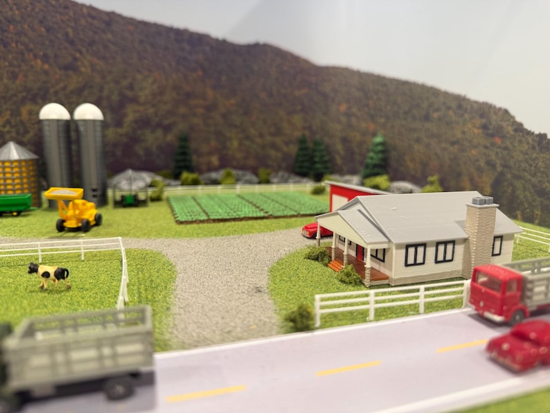 N Scale Rice Field N Scale Deluxe Farm Set - Etsy