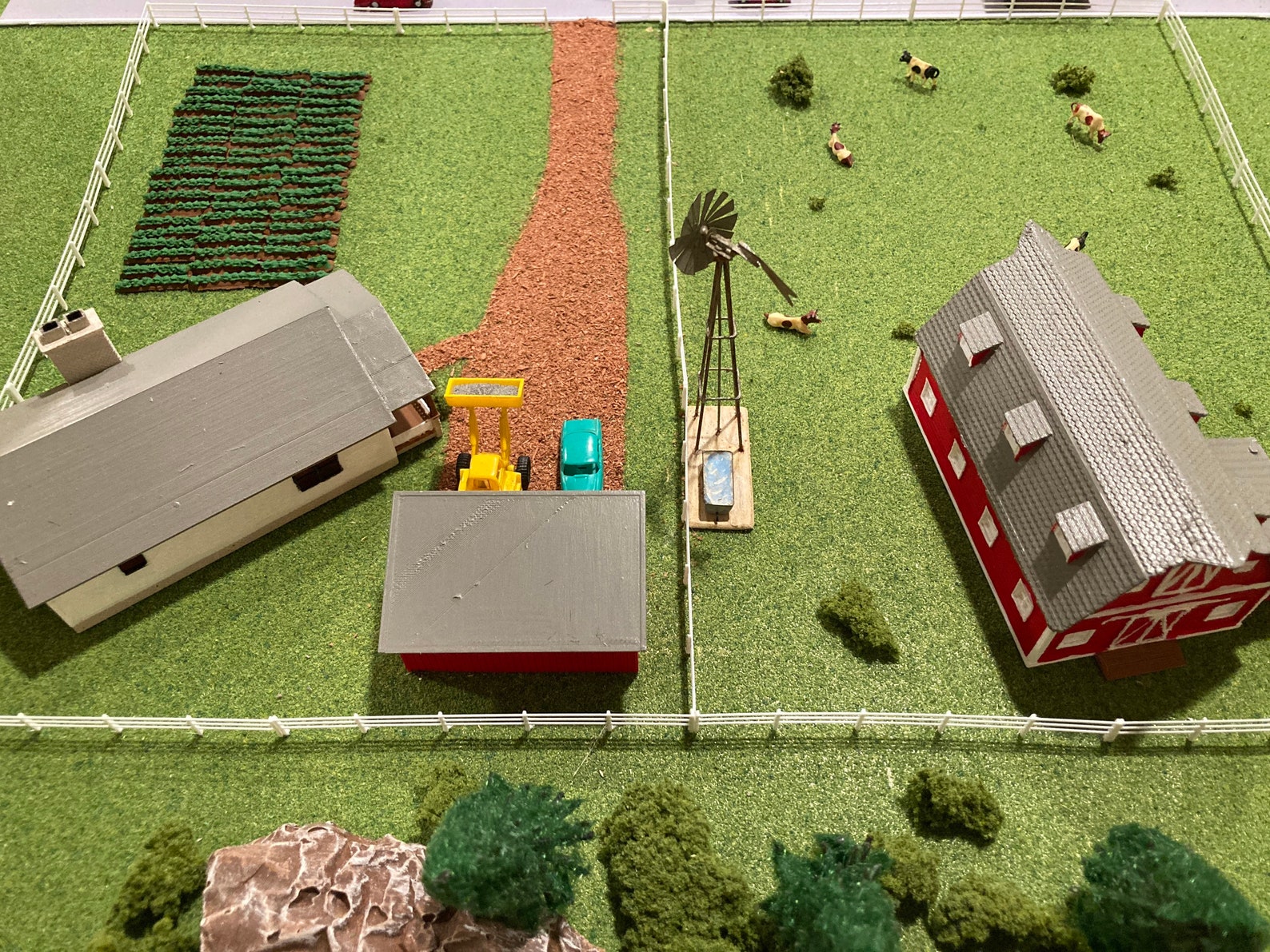 N Scale Farm Set Etsy
